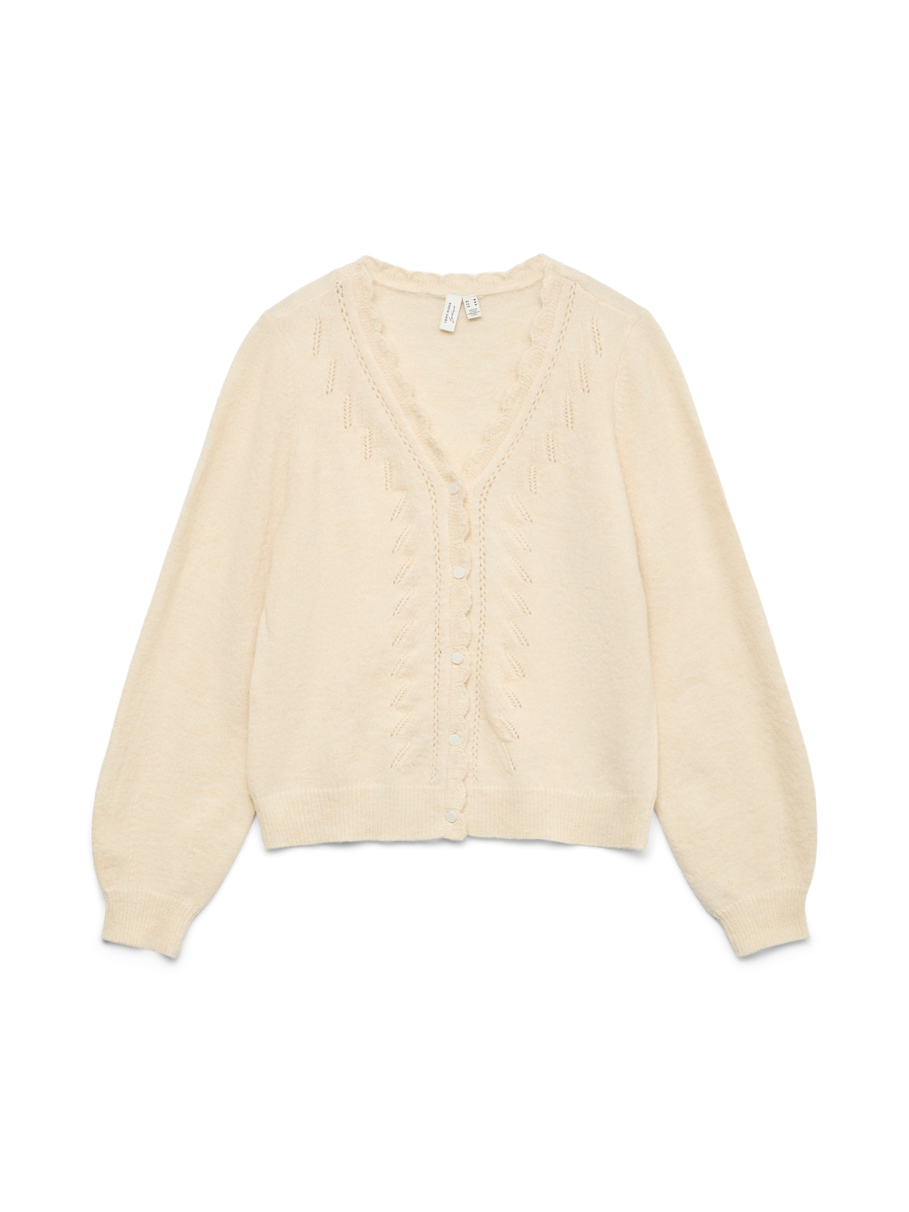 Scallop Detail Cardigan