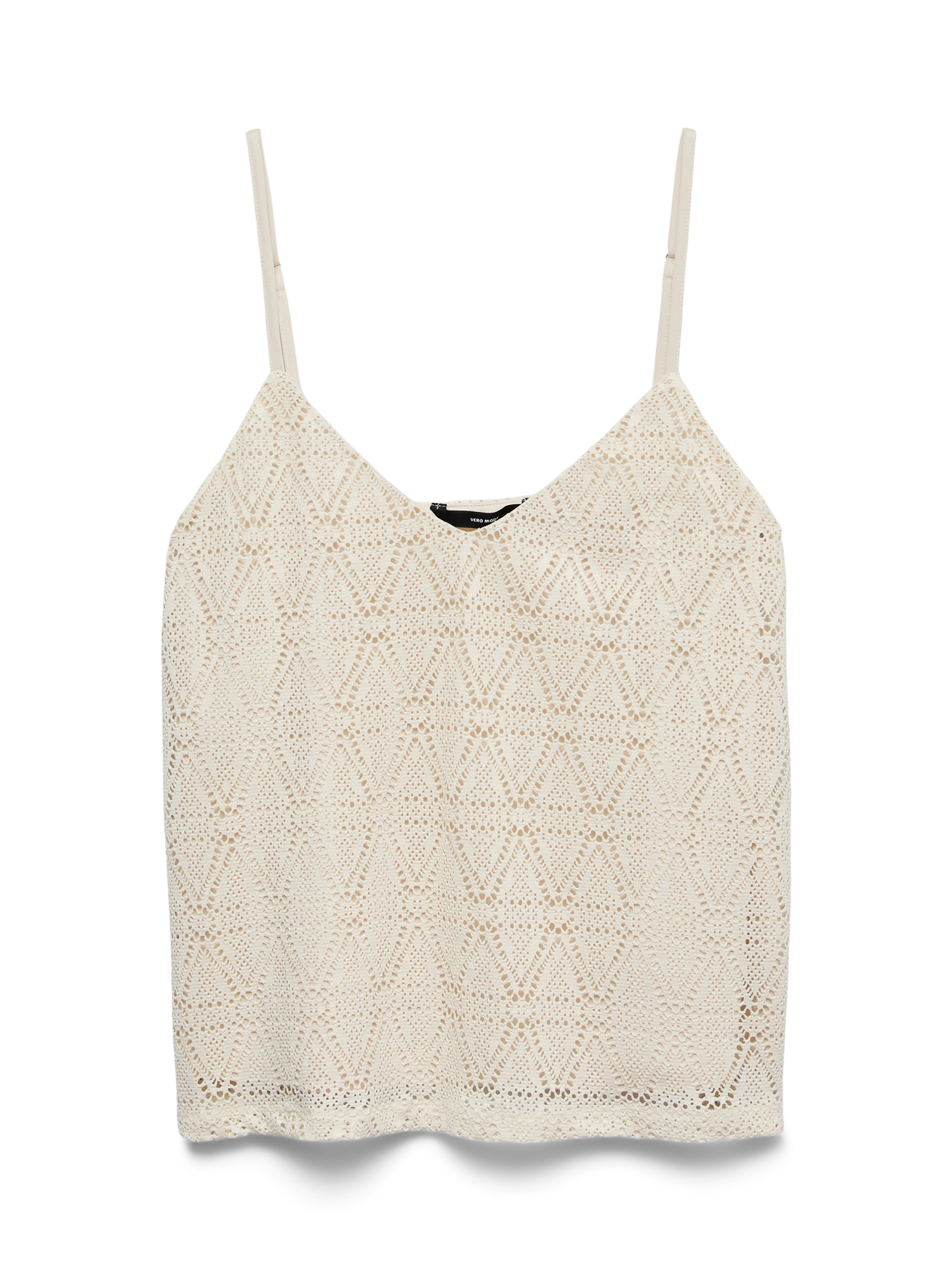 V-neck Crochet Top