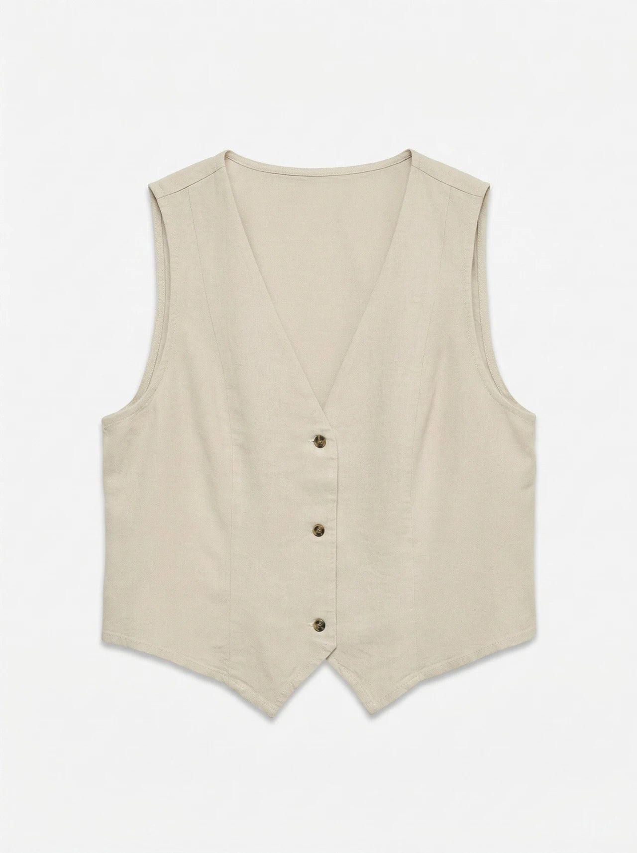Tailored Linen Waistcoat