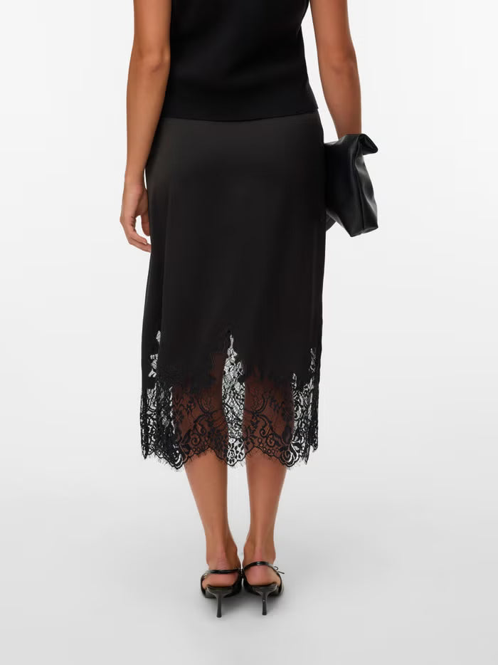 Lace Trim Skirt
