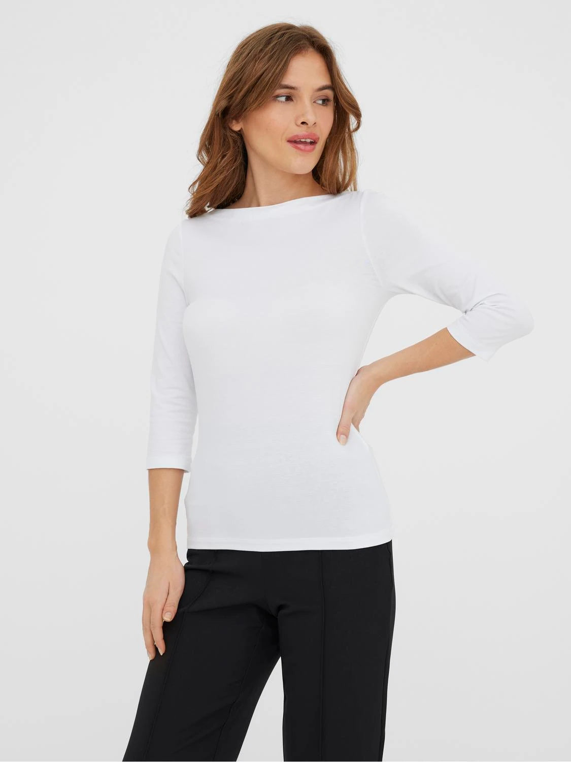 Boatneck Cotton Top