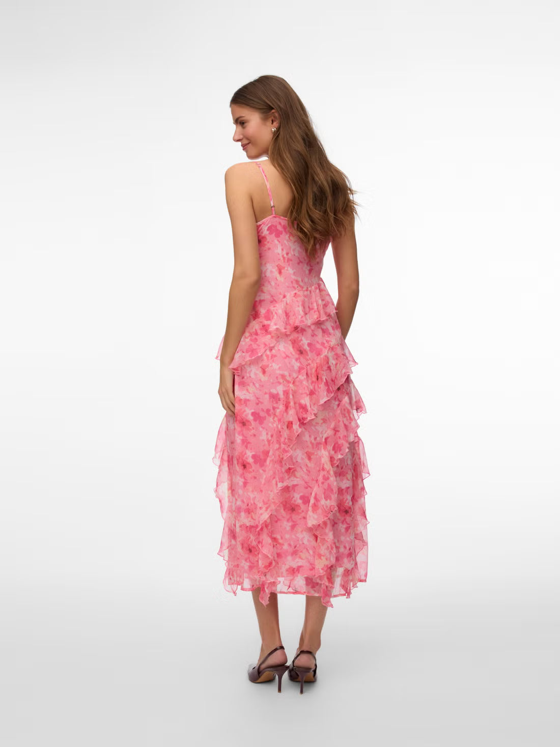 Frill Long Dress