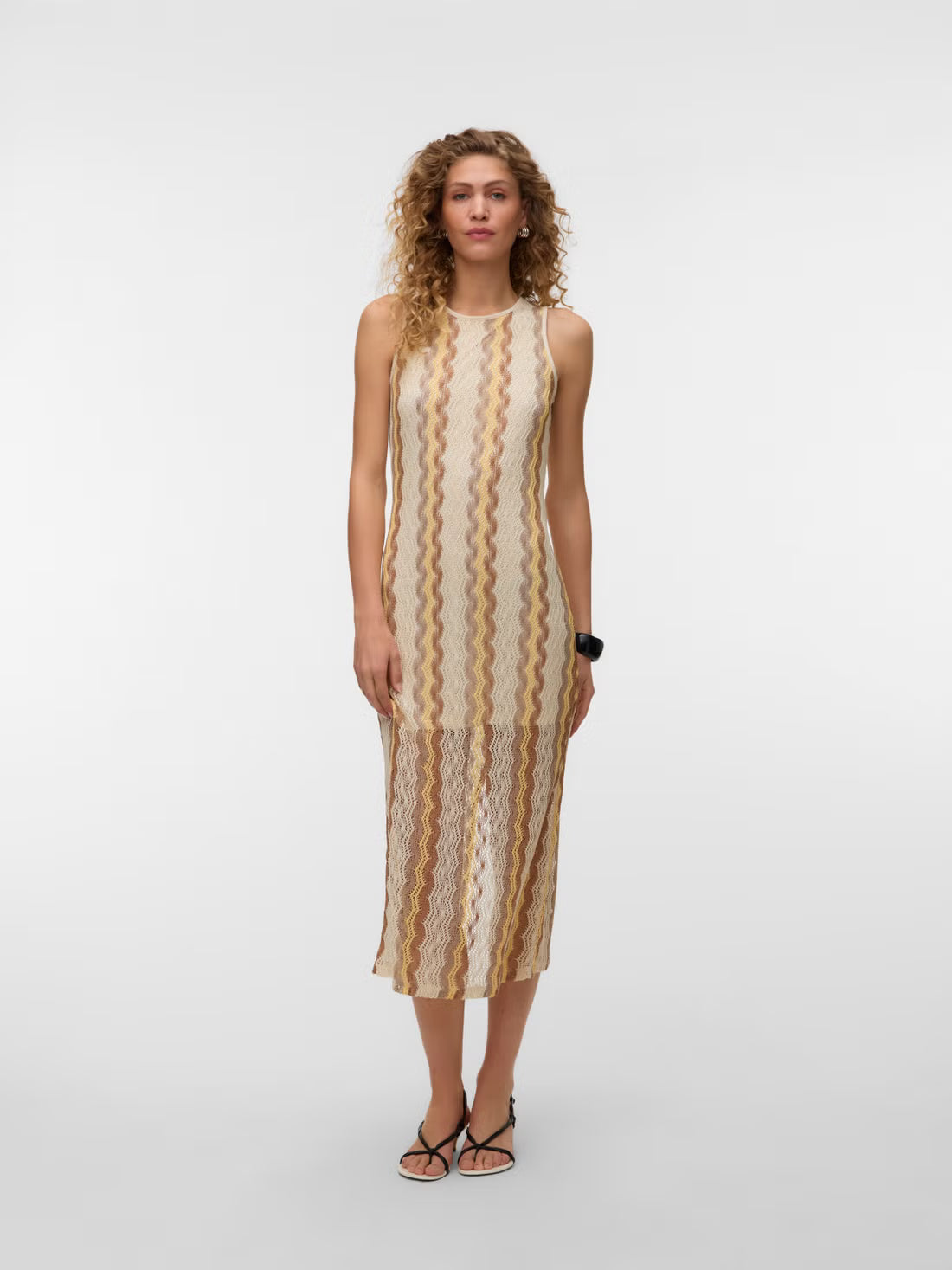 Knit Wavy Dress