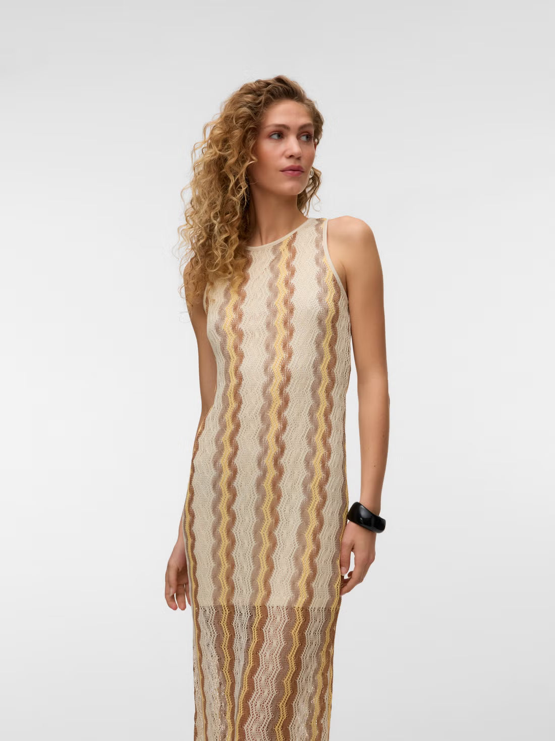 Knit Wavy Dress
