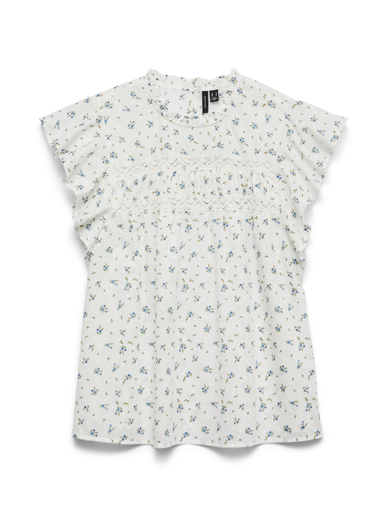 Organic Cotton Floral Top