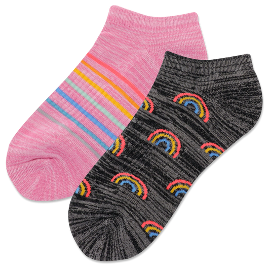 Rainbow Low Cut 2pack Socks