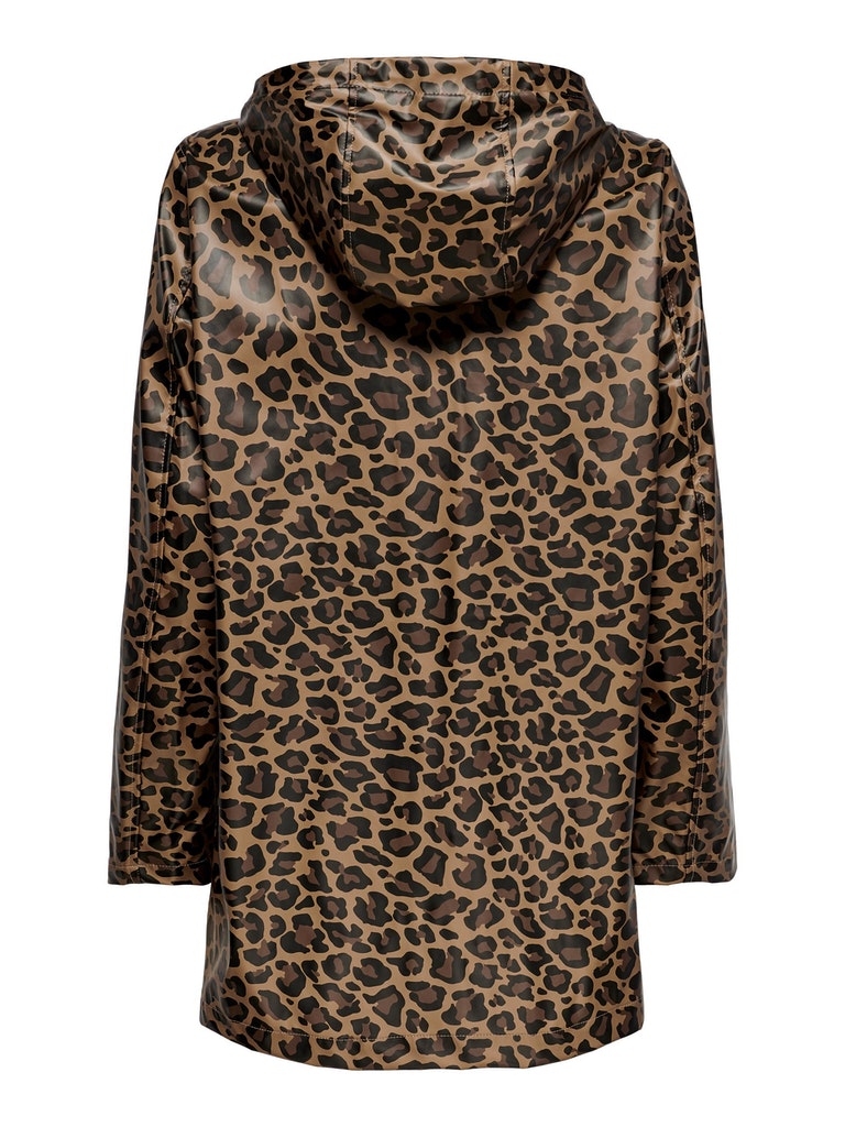 Leopard raincoat clearance with hood