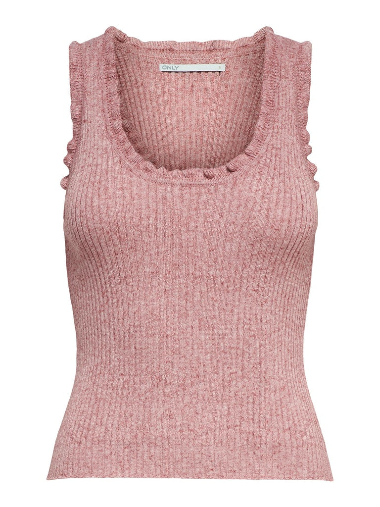Lina Ruffle Knitted Top