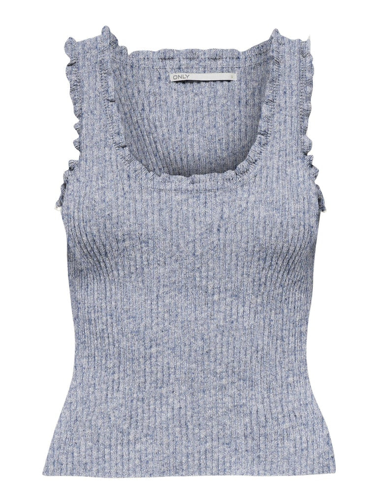 Lina Ruffle Knitted Top