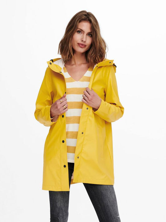 Ellen Raincoat - Yolk yellow