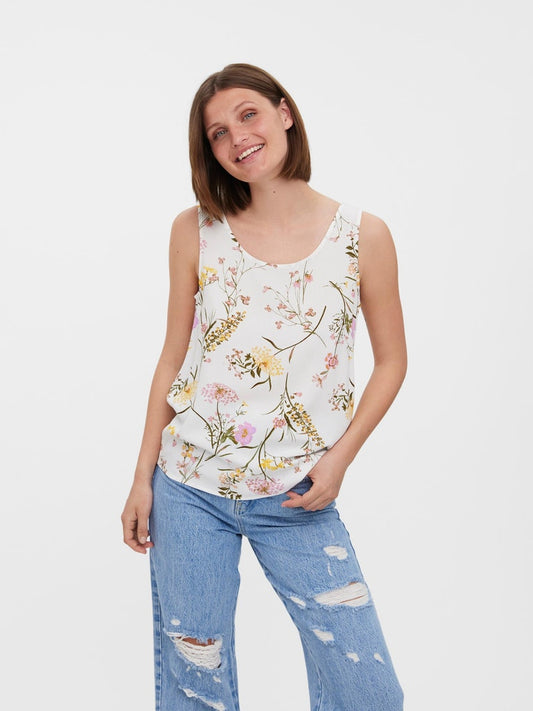 Simply Easy Tank Top - Floral Prints
