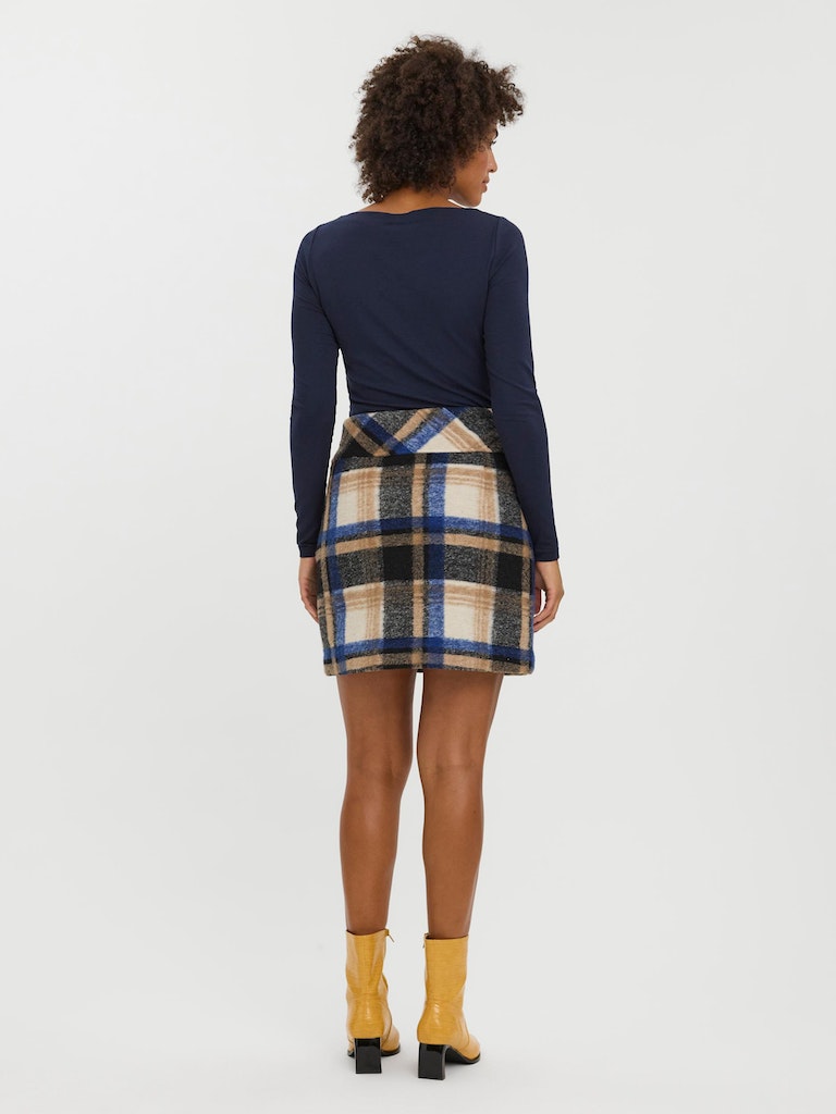 Anne Wool Mini Skirt