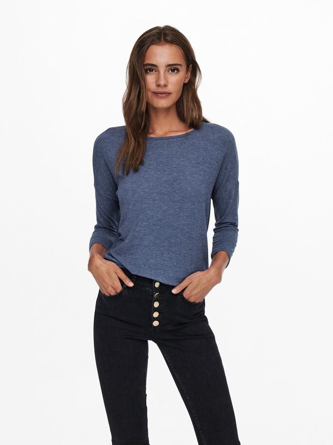 Glamour 3/4 Sleeved Top