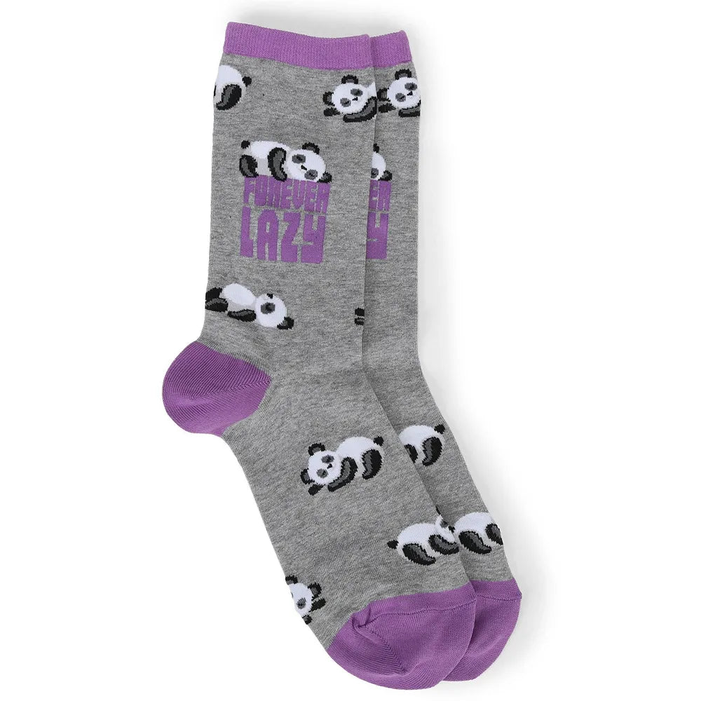 Forever Lazy Panda Socks