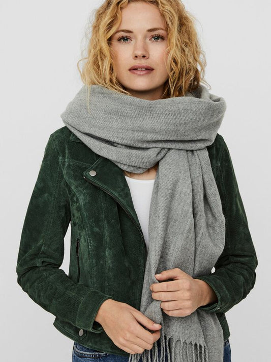 Solid Long Scarf
