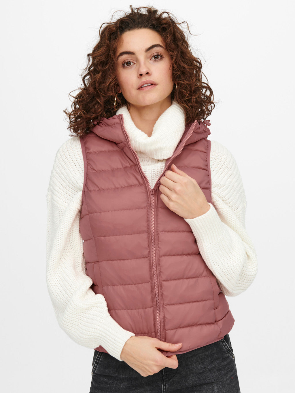 Quilted waistcoat womens hotsell